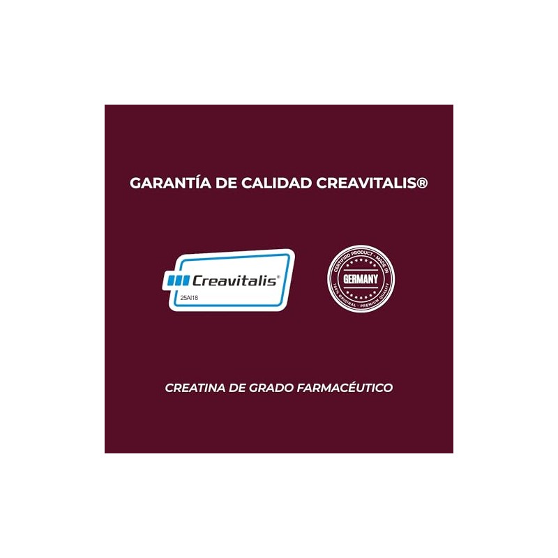 ATMA Creatina Monohidratada 300g | Pura Creavitalis® | 60 Porciones