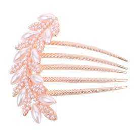 WOONEKY Bridal Hair Combs Wedding Hair Accessories for Women Side Clips for Formal Occasions