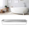 Space Aluminum Bathroom Shelf Punch Free Wall Mounted Floating Bathroom