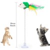 KABB 3 Pcs Cat Toy Spring Toy Elastic Spring Mouse