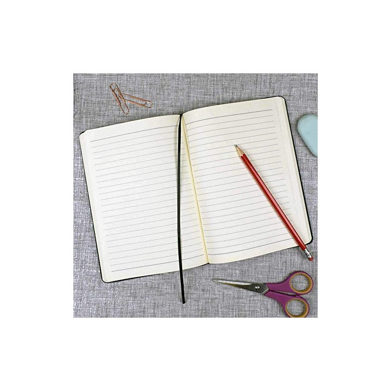 Azeeda A5 'Vulcan Bomber' Black Hardcover Ruled Notebook (NB00030857)