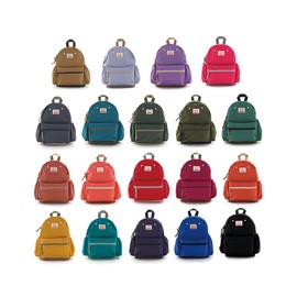 Ocean & Ground Daypack 4425101 Nylon Backpack, Kids, Babies, Boys, Girls, Lavender (LV)