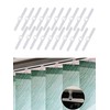 20PCS Blind Slat Top Hangers 127MM / 5INCH Vertical Blind