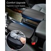 Qnbes Central Console Armrest Storage Lid Cover Fit for Toyota