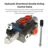 LiGuVCY Hydraulic Directional Double Acting Control Valve, 1 Spool 13GPM