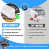 MODERN Hexagon Garage Lights，25 Pack 216W 25920LM High Brightness Hexagon