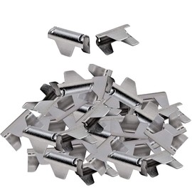 Huyfoig 60 Pack Sofa Spring Repair Kit, Upholstery Stay Wire Clips for Sofa,and Chair Spring Repair,Couch,Connectors to Attach Springing Wire to Springs