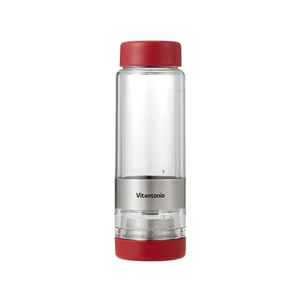 Vitantonio TWISTEA (Red, VTW-10) Tea Infuser Bottle