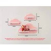PsGreen Set of 3 Pink Clouds Compatible with Toniebox Tonie