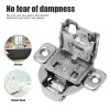 Dazone 20 PCS Cabinet Hinges 1/2" Overlay Soft Close Face