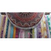 Mango Gifts Old Silk Sari Ribbon Doorway Curtain boho theme