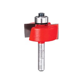 Diablo Rabbeting Router Bit, Cuts Hardwood, Softwood, Plywood, Composite Materials - 1-1/4" Dia, 1/4" Shank, Tico Carbide, Anti-Buildup Coating - DR32100