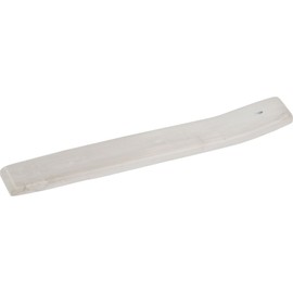 The New Age Source Gemstone Carving Long Incense Holder White Selenite