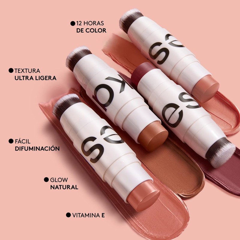 ésika - Color Stick Pro Rubor y Bronzer Color Rosa