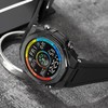 Outdoor Sports Electronic Watch Multifunctional Stylish Pedometer Compass Luminous Waterproof