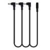 Pigtone Black 1 to 3 Way Daisy Chain Cable Guitar Effect Pedal Power Supply Splitter Cable Adapter Power Cable