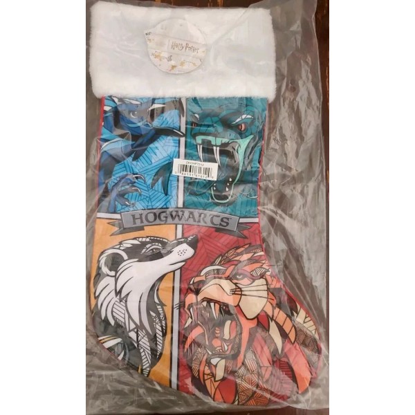 Kurt S Adler Harry Potter4 Houses Of Hogwarts Christmas Stocking
