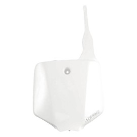 Acerbis Front Number Plate - White , Color: White 2070920002 by Acerbis