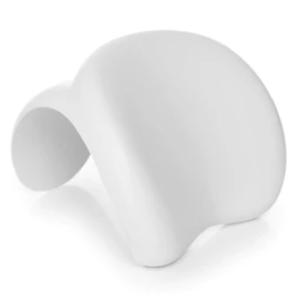 WAVE Spa Inflatable Hot Tub Head Rest Pillow, Spa Neck and Head Support, White/Grey Headrest - 1 Pack