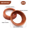 ZHIYUQL Pack of 6 Gasket Handle Pump Type 75 Handle