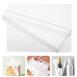 100 Sheets White Tissue Paper Sheets for Packaging, 500x350mm White Wrapping Paper Acid Free Tissue Paper for Clothes storagebiodegradable White Tissue Paper for Wrapping Gifts Packing Clothes