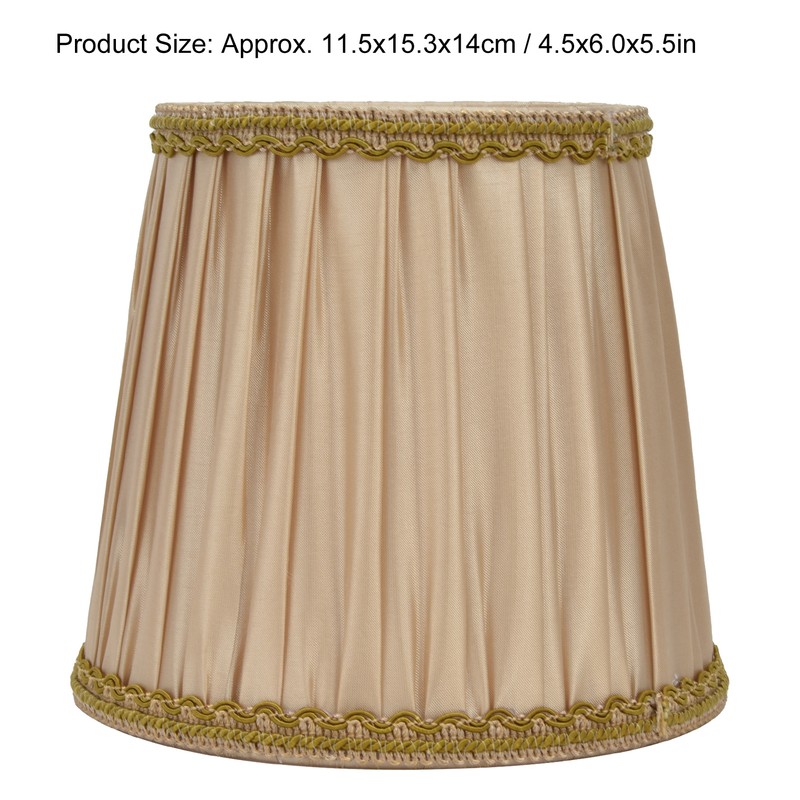 2PCS Fabric Lampshade Simple Lamp Shade for E14 Screw Candlestick