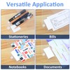 Pack of 10 A4 Document Wallets, Waterproof Document Folders A4,