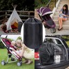 CocCCoon Pushchair Bag Black pram Bag for Airplane for Students