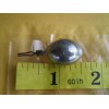 HOME MADE 50 PCS. DROP SHOT EGG SINKERS, 1 OZ. W/#4 LINE GRIP SWIVEL, F/DO-IT MOLD