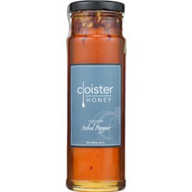 Cloister Honey, Honey Infused Arbol Pepper, 12 Ounce
