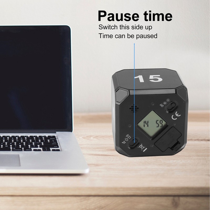 Kitchen Timer Portable Modes Adjustable 5 15 25 45 Min