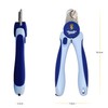 Thunderpaws Professional-Grade Dog Nail Clippers with Protective Guard and Safety