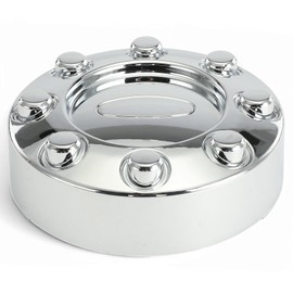 A-Premium Wheel Center Hub Cap Cover with 8-Lug Wheel Compatible with Ford F-250 F-350 F-450 Super Duty 2004-2016, F-550 Super Duty 2004-2007, Front or Rear Side