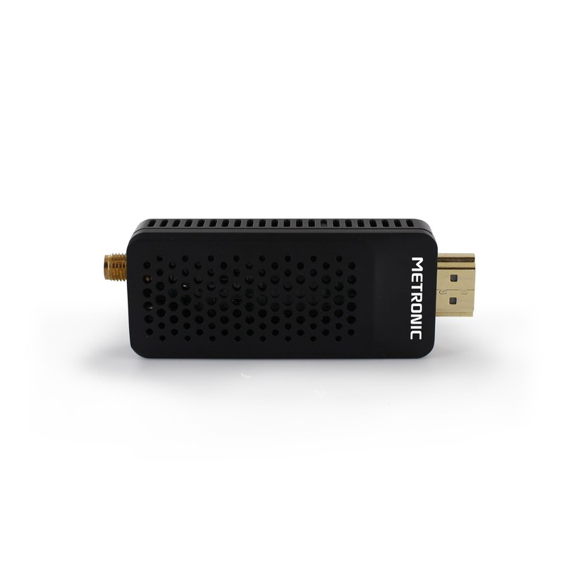 Metronic 441646 Tuner DVB-T Receiver DVB-T, Compatible with DVB-T2 Dongle