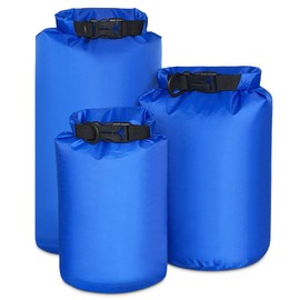 LIXADA Dry Bag Waterproof Bag Storage Bag 2L + 4L + 8L Ultralight for Camping Hiking Travel