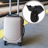 Mxfans Luggage Mute Wheels Right Plastic & Metal Wear-resistant Replacement