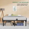 ROIL 18 Inch Full Size Bed Frame with Mattress Slide