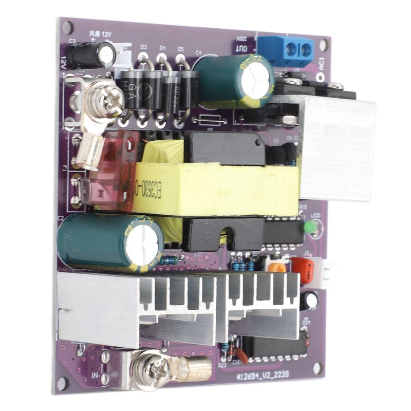 Inverter Module 300W 50Hz Correction Sine Wave DC12V Input AC180‑220V