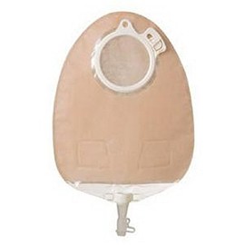 Coloplast SenSura - Click Multi-Chamber Urostomy Pouch - Maxi - Transparent - 2-3/8" Flange