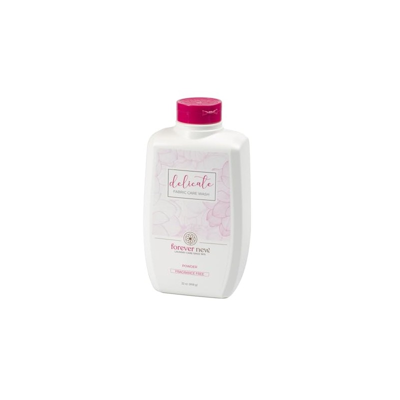 Forever New Detergente granular biodegradable hipoalergénico para lavandería, Blanco, 946.35ml