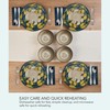 Pfaltzgraff Painted Lemons 12 Piece Dinnerware Set, Service for 4