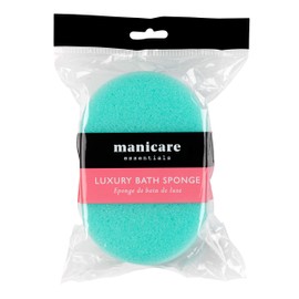 Manicare Badeschamm, luxuriös, zum Duschen, Körperschwamm, besonders weicher Reinigungsschwamm, sanft zur Haut, zur Ganzkörperwäsche, robust und langlebig, zum Einseifen mit Duschgel oder Waschlotion