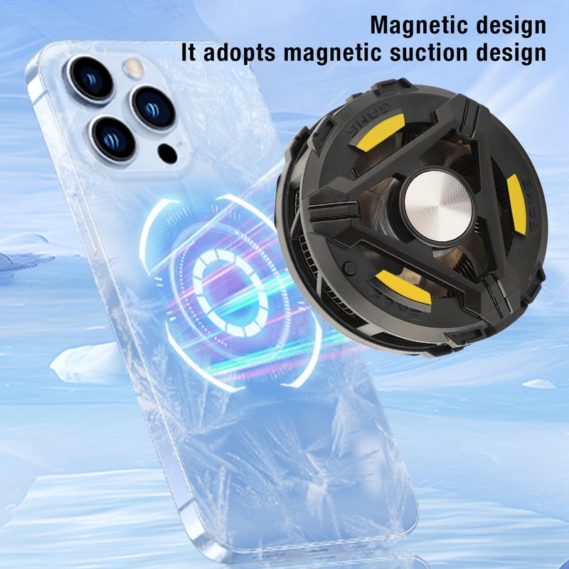 Tablet Cooler Semiconductor Magnetic 3 Speeds Tablet Radiator for Phone