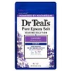 Dr. Teal's Pure Epsom Salt Soaking Solution Bath Salt Lavender Essential Oil, 1.36kg, 1 Piece / 닥터틸즈 퓨어 엡섬 솔트 소킹 솔루션 입욕제 라벤더 에센셜 오일, 1.36kg, 1개