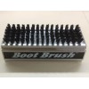 S F Enterprises Boot Brush, Polished Aluminum