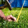 RITDVNI 20Pcs 7" Tent Pegs Ground Stakes, Metal Stakes, Camping