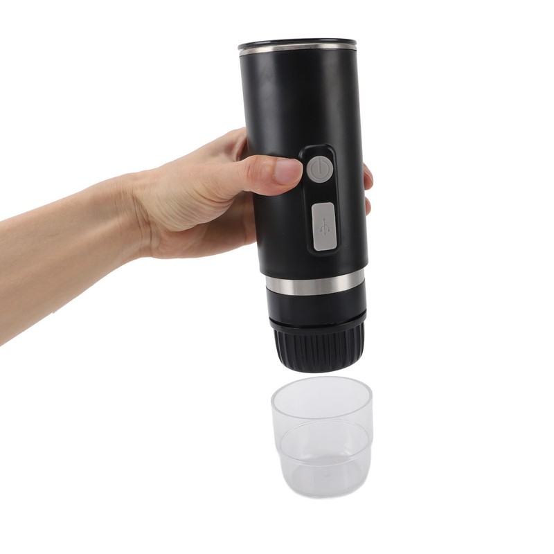 Portable Coffee Maker 15bar ABS Capsules Ground Coffee Extraction Electric