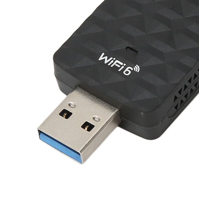 WiFi 6 Adapter AX1800M 5Ghz/2.4Ghz USB3.0 High Gain Antenna Plug