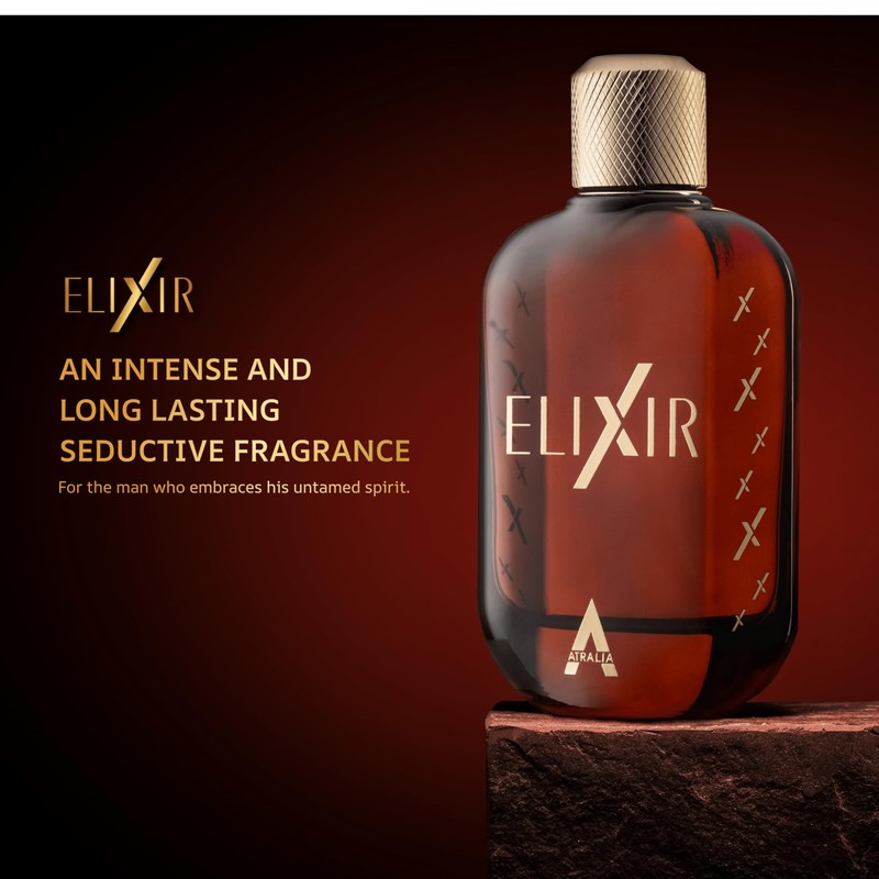 Atralia Elixir Eau de Parfum 100ML | Fresh Amber Woody