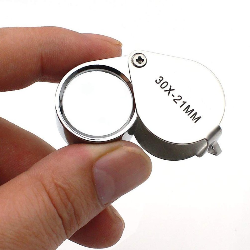 Crazy Cart - Lupa para joyería (2 unidades, 30 x
